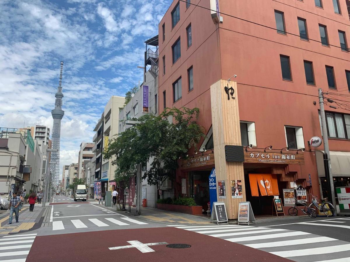 Capsule Inn Kinshicho Tokyo Luaran gambar